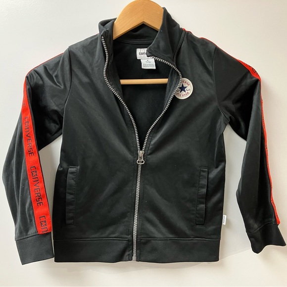 Kids Size 6 Converse Zip Up Sweater - Picture 1 of 3